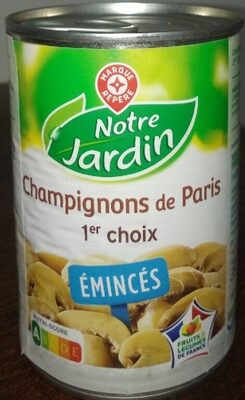 Champignons de paris entiers 1er choix