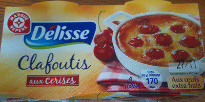 Clafoutis aux cerises front packaging