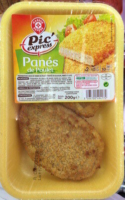 Panés de Poulet (x 2) front packaging
