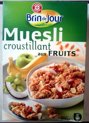 Muesli - Croustillant aux fruits