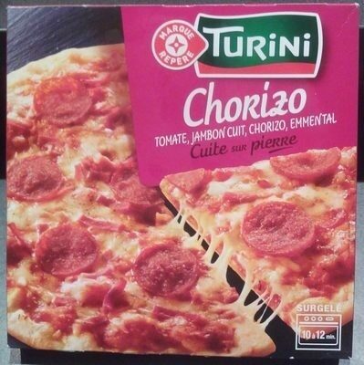 Pizza Chorizo front packaging