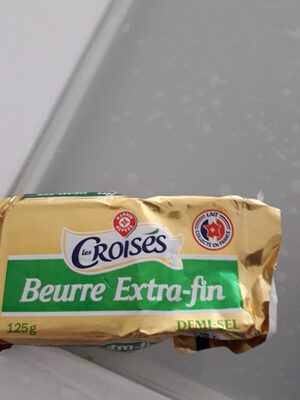 Beurre plaquette extra fin demi sel front packaging