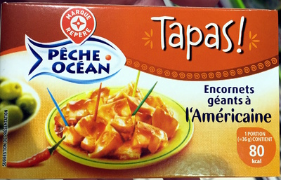 Encornets géants à l'américaine  front packaging
