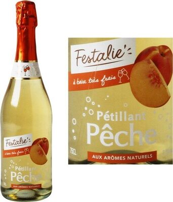 Pétillant arômatisé pêche 3,5% vol.