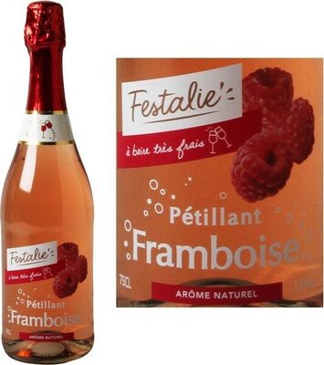 Pétillant arômatisé framboise 3,5% vol.