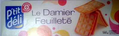 Damier feuilleté front packaging