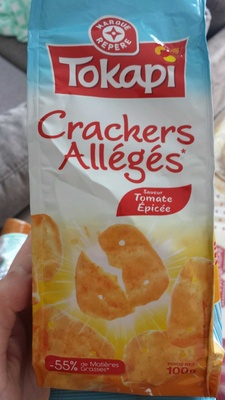 Snacks goût tomate épicée front packaging