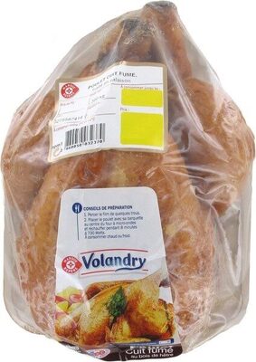 Poulet cuit fumé