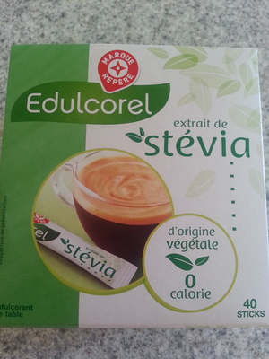 Edulcorant de table à base de stévia x 40 sticks