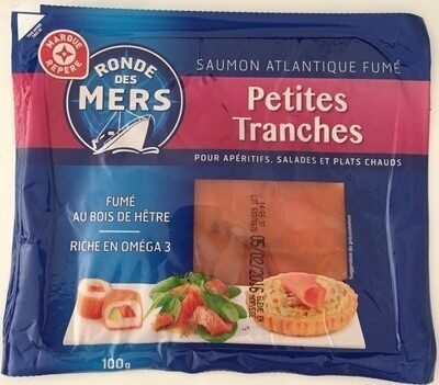 Saumon atlantique fumé Petites tranches