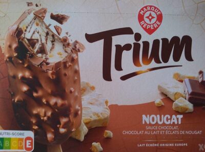 Nougat Enrobage chocolat lait & éclats de nougat