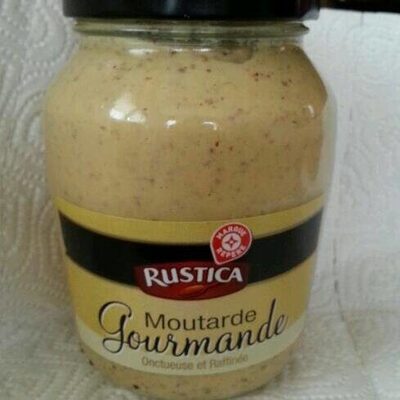Moutarde gourmande Rustica front packaging