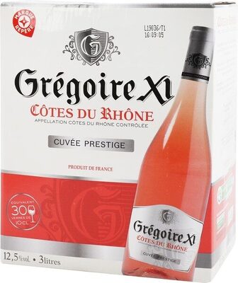 Côtes du Rhône rosé A.O.C. 'Cuvée prestige' - Bag-in-Box®