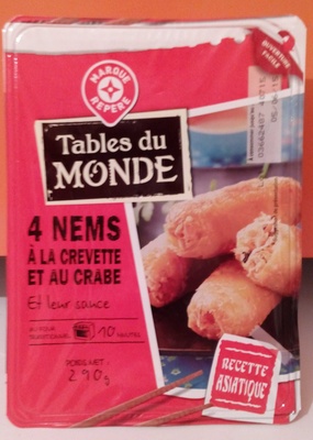 4 nems crevettes-crabe front packaging