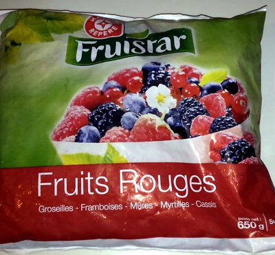 Fruits rouges front packaging