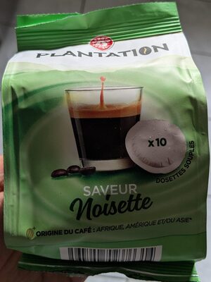 Saveur noisette 10 dosettes