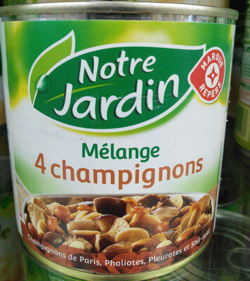 Mélange 4 champignons front packaging