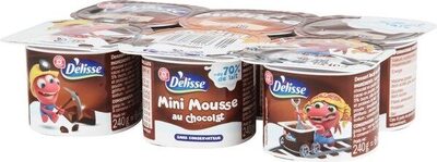 Mini mousses au chocolat
