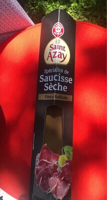 Saucisse sèche Saint Azay nutrition facts table