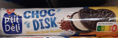 Choc disk front packaging