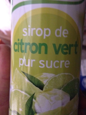 Sirop de citron vert