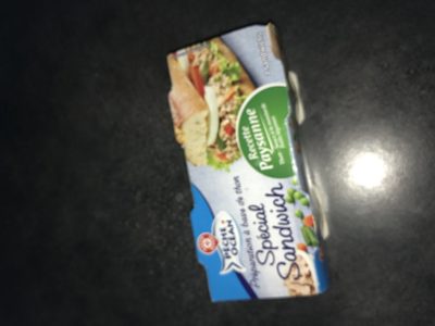 Préparation sandwich au thon recette paysanne ingredients label