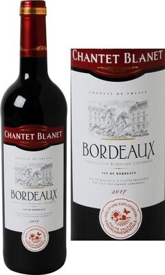 Bordeaux rouge A.O.C. 2017