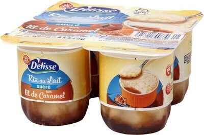 Riz au Lait sur lit de Caramel