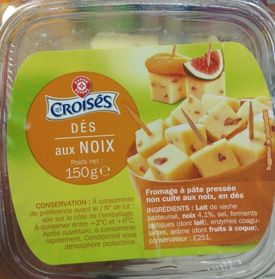 Dés aux noix 32% Mat. Gr.