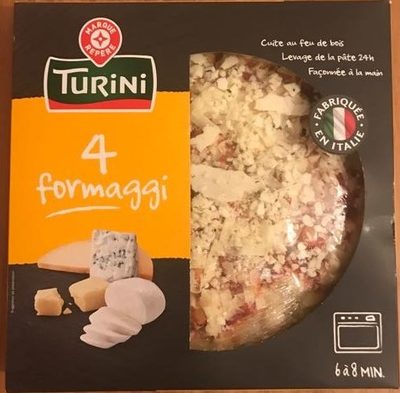 Pizza italienne 4 fromages front packaging