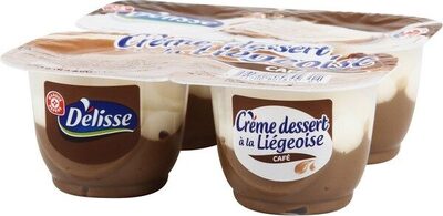 Crème dessert à la liégeoise au café