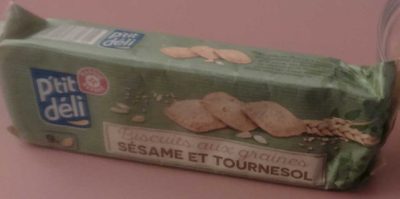 Biscuits aux graines de sésame et tournesol