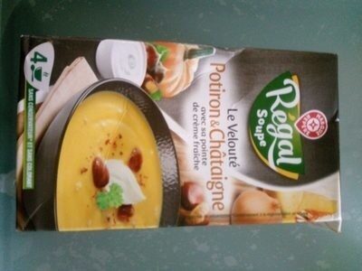 Soupe velouté Régal Soupe Potiron chataigne