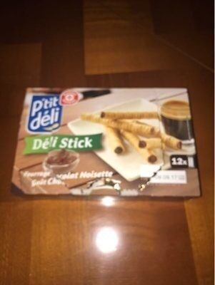 Tube délice fourrage goût chocolat noisette