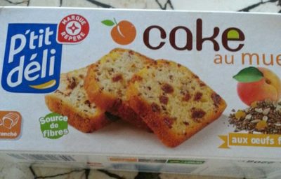 Cake au muesli et abricot