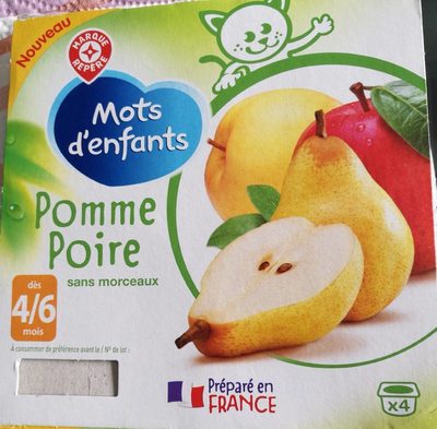 Compote pommes poire