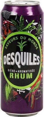 Bière arômatisée rhum 5,9% vol.