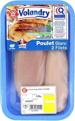 Filets de poulet blanc certifié