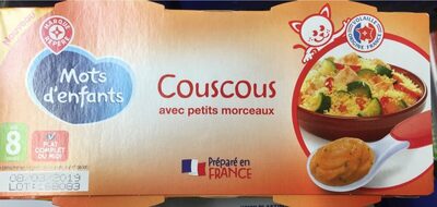 Couscous avec petits morceaux