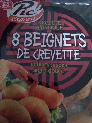Beignets de crevettes x 8 front packaging
