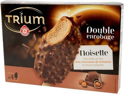 Trium noisette double enrobage front packaging