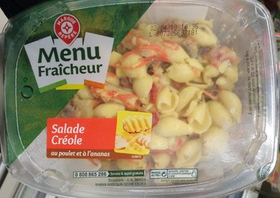 Salade créole au poulet et à l'ananas