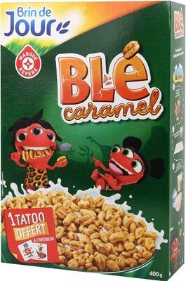 Blé soufflé au caramel