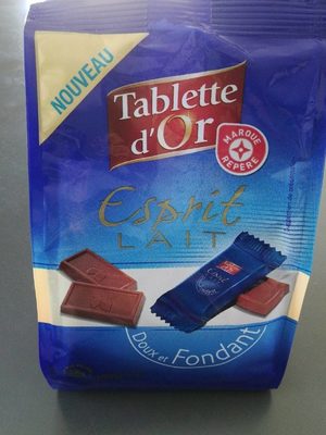 Carrés chocolat au lait