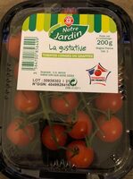 Tomates cerise en grappes - Notre jardin