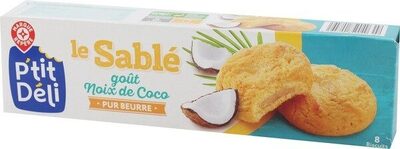 Sablés Noix de Coco front packaging