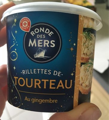 Rillette de tourteau front packaging