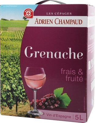 Vsig cépage grenache - bag-in-box®
