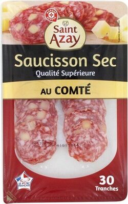 Saucisson sec au comté 30 tranches