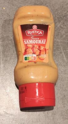 Sauce samouraï front packaging